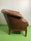 High Chesterfield Armchair in Cognac Colored Leather, 1970 5