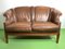 Leather Chesterfield 2-Seater Sofa, 1970 1