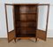 Small Louis XV or Louis XVI Transition Style Showcase Cabinet in Wood 4