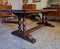 20th Century Louis XIII Style Baluster Walnut Monastery Table 2