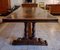 20th Century Louis XIII Style Baluster Walnut Monastery Table 4