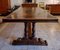 20th Century Louis XIII Style Baluster Walnut Monastery Table, Image 4