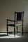 Early 20th Century Danish Modern Sculptural Wooden Armchair with Lambswool Seat 6