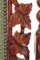 Poltrona grande vittoriana in quercia intagliata, Immagine 4