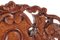 Poltrona grande vittoriana in quercia intagliata, Immagine 5