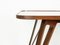 Italian Mid-Century Modern Wood & Brass Coffee Table Attributed to Paolo Buffa 4