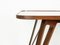 Italienischer Mid-Century Modern Couchtisch aus Holz & Messing, Paolo Buffa zugeschrieben 4