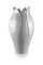 Italian Ceramic Tulip Vase Alto with Bianco from VGnewtrend 1