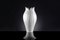 Italienische Keramik Tulip Vase Alto mit Bianco von VGnewtrend 2