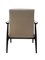 Poltrone Mid-Century in lino beige di Henryk Lis, anni '60, set di 2, Immagine 3