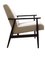 Poltrone Mid-Century in lino beige di Henryk Lis, anni '60, set di 2, Immagine 2