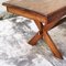 Italian Rustic Oak Cross-Legged Dining Table, 1950s, Image 6