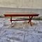 Table de Salle à Manger à Pieds Croisés Rustique, Italie, 1950s 1