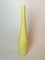 Minimalist Long Necked Yellow Porcelain Pitcher, 1960s 8