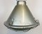 Polish Industrial Factory Ceiling Lamp with Glass Cover from Mesko, 1990s 3