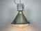 Polish Industrial Factory Ceiling Lamp with Glass Cover from Mesko, 1990s 15