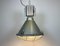 Polish Industrial Factory Ceiling Lamp with Glass Cover from Mesko, 1990s, Image 15