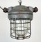 Industrielle dunkelgraue explosionssichere Lampe von Elektrosvit, 1960er 2