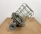 Industrial Cast Iron Cage Pendant Light, 1960s 10