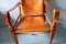 Leather and Ash Safari Chair by Wilhelm Kienzle, 1950s 2