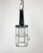 Lámpara de trabajo colgante industrial de baquelita, años 60, Imagen 2