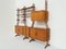 Italian Freestanding Two-Piece Bookcase in Teak by Vittorio Dassi for Dassi, Italy, 1960 2
