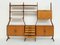 Italian Freestanding Two-Piece Bookcase in Teak by Vittorio Dassi for Dassi, Italy, 1960 5