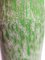 Hohe handgemachte grüne Keramik Vase in Smaragdgrün, 1970er 5