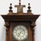 Reloj de péndulo de pared de nogal, siglo XIX, Imagen 5