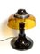 Black Painted Steel Table Lamp, 1970s, Image 1