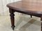 Victorian Table in Mahogany with 2 Extensions, 19th Century, Image 3