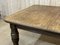 19th Century English Oak Table with 1 Crank Extension, Image 16