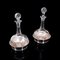 Edwardian English Silver Plated Decanters and Stands, 1910, Set of 2, Image 1