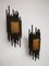 Large Brutalist Sculptural Sconces by Marcello Fantoni, Italy, 1970s, Set of 2, Image 5