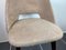 Beige Barrel Chair with Compass Feet, 1960s 7