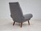 Danish High Chair in Wool by Kurt Østervig, 1960s 7