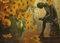 Hans Geissel, Daisies, Oil, Enmarcado, Imagen 6