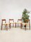 Vintage Danish Teak Dining Chairs by Niels Otto Møller, 1960s, Set of 4 2