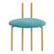 Gold with High Back & Tiffany Velvetforthy Joly Chairdrobe by Colé Italia 6