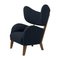 Blue Smoked Oak Raf Simons Vidar 3 My Own Chair Lounge Chair by Lassen, Set of 2 2