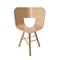 Natural Oak Tria Wood 3 Legs Chair by Colé Italia 2