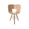 Natural Oak Tria Wood 3 Legs Chair by Colé Italia 3
