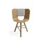 Greige Saddle Cushion for Tria Chair by Colé Italia 3