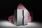 Hand-Sculpted Side Cabinet with Original Thulite Stone by Pierre De Valck 7