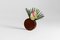 Small Brown Ceramic Cookie Flower Pot by Masquespacio, Image 2