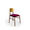 Upholstered Walnut Bokken Chair from Colé Italia 2