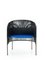 Black Caribe Lounge Chair by Sebastian Herkner, Set of 2 3