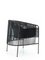 Black Caribe Lounge Chair by Sebastian Herkner, Set of 2, Image 5