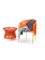 Blue Caribe Dining Chair by Sebastian Herkner, Set of 2, Image 9