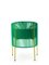 Green Caribe Dining Chair by Sebastian Herkner, Set of 4 7
